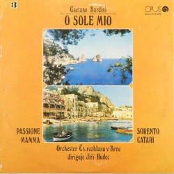 Пластинка Gaetano Bardini (tenor) O sole mio